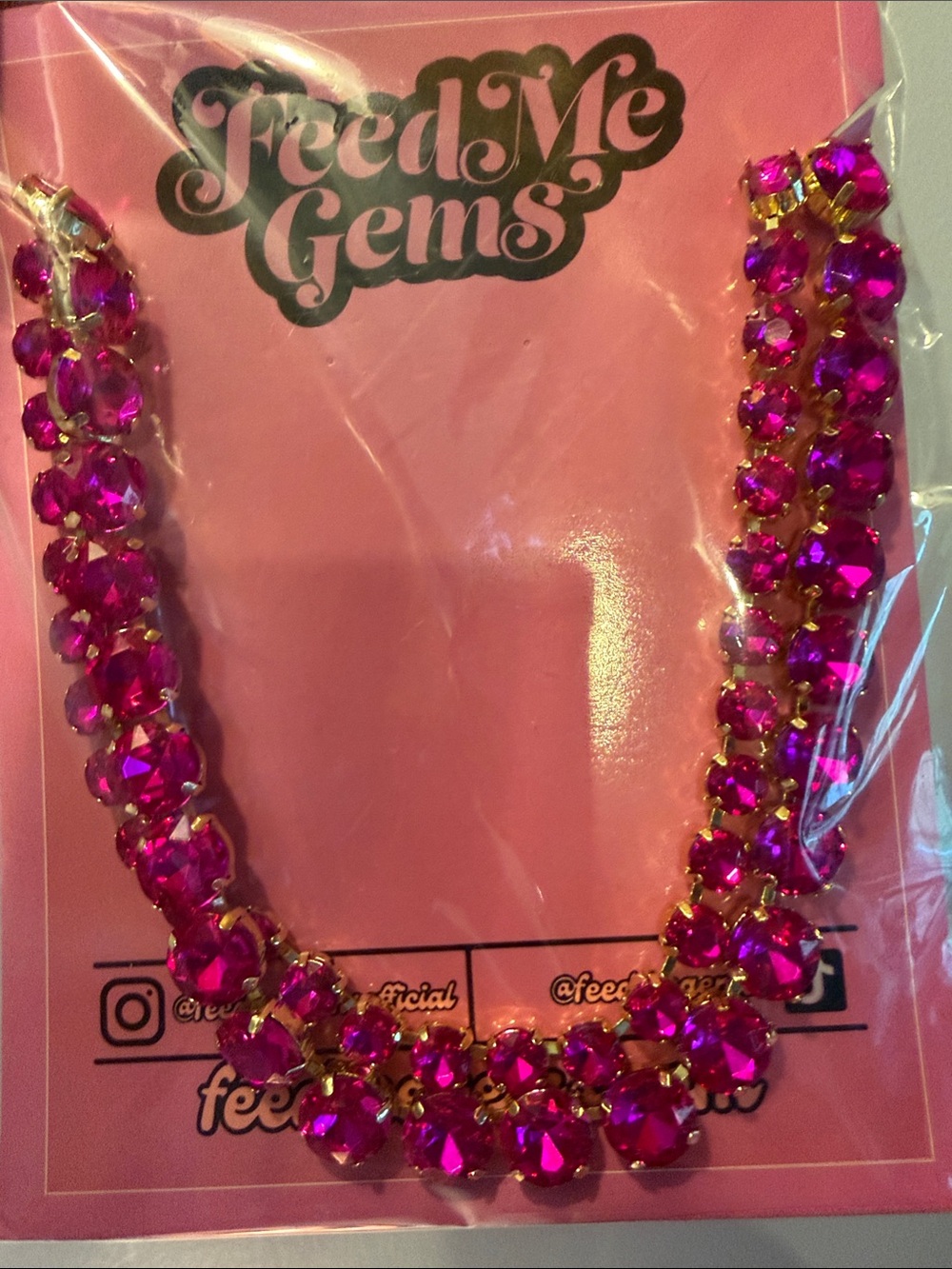 NEW Feed Me Gems Dopamine Diva Necklace - Picture 7 of 9